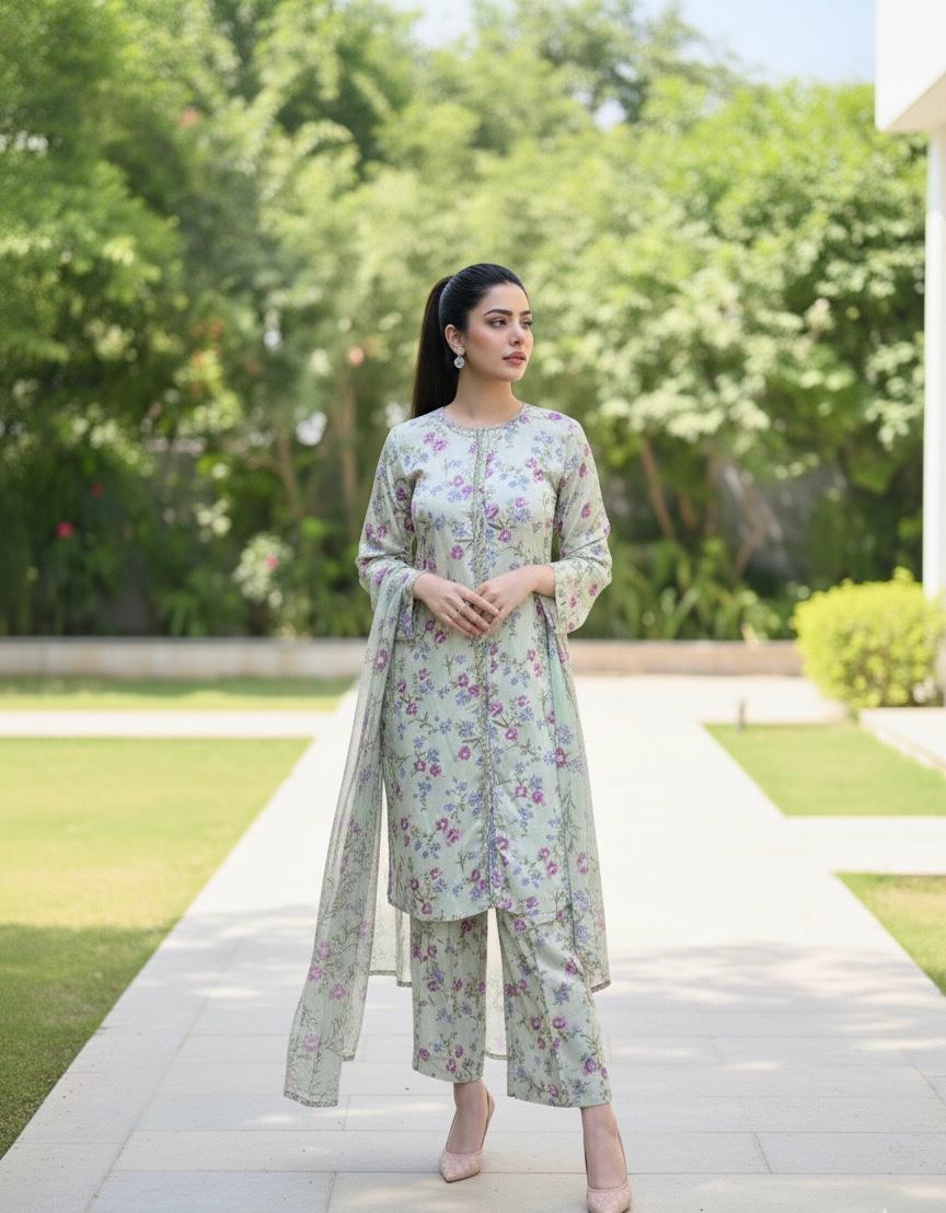 Mint Floral